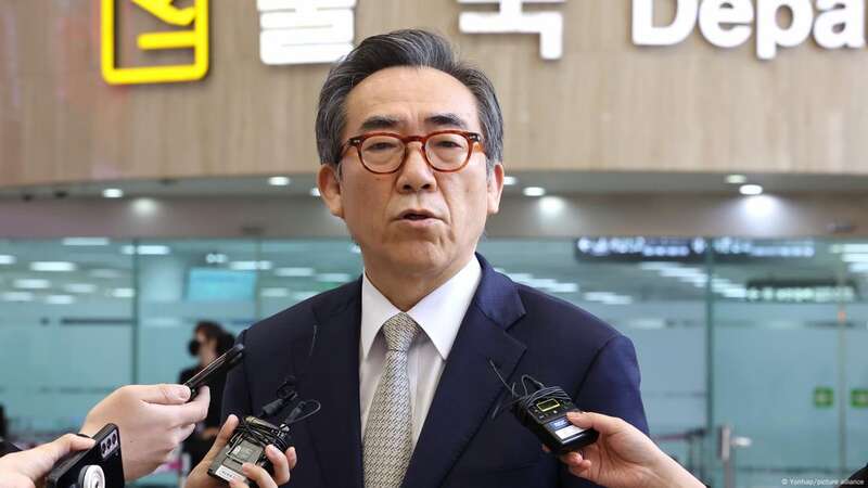 韩国外长赵兑烈:希望中国国家主席习近平今年访韩 韩国外长赵兑烈:希望中国国家主席习近平今年访韩