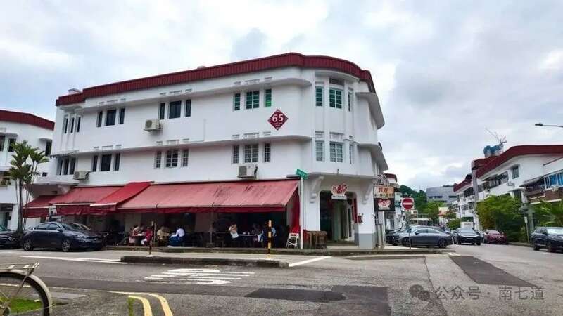 新加坡街头餐厅,曾是郁达夫故居 新加坡街头餐厅,曾是郁达夫故居
